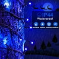 thumbnail image 3 of 2 Pack Green Lights Solar Powered  200 LED 75.5ft Each Solar String Lights Outdoor Waterproof  8 Modes Green Christmas Lights for Patio  Garden  Tree  Halloween Decorations, 3 of 15