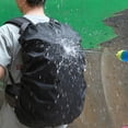 thumbnail image 3 of Waterproof Backpack Rain Cover, Triple Waterproofing, Anti Slip Cross Buckle Strap, Ultralight Compact Portable, for Hiking, Camp, 3 of 9