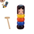 thumbnail image 1 of Este juguete puede movilizar el cerebro del niño, dejarlo pensar, cómo golpear el bloque de madera de juguete sin que se caiga, cultivar la capacidad de pensamiento del niño y la habilidad p, 1 of 5