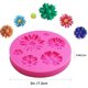 thumbnail image 4 of Formas para pasteles Decoraciones de fondant de silicona Molde para hornear de silicona chocolates dulces cubitos de hielo (flor), 4 of 5