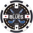 thumbnail image 4 of MasterPieces Casino Style 100 Piece Poker Chip Set - NHL St. Louis Blues, 4 of 6