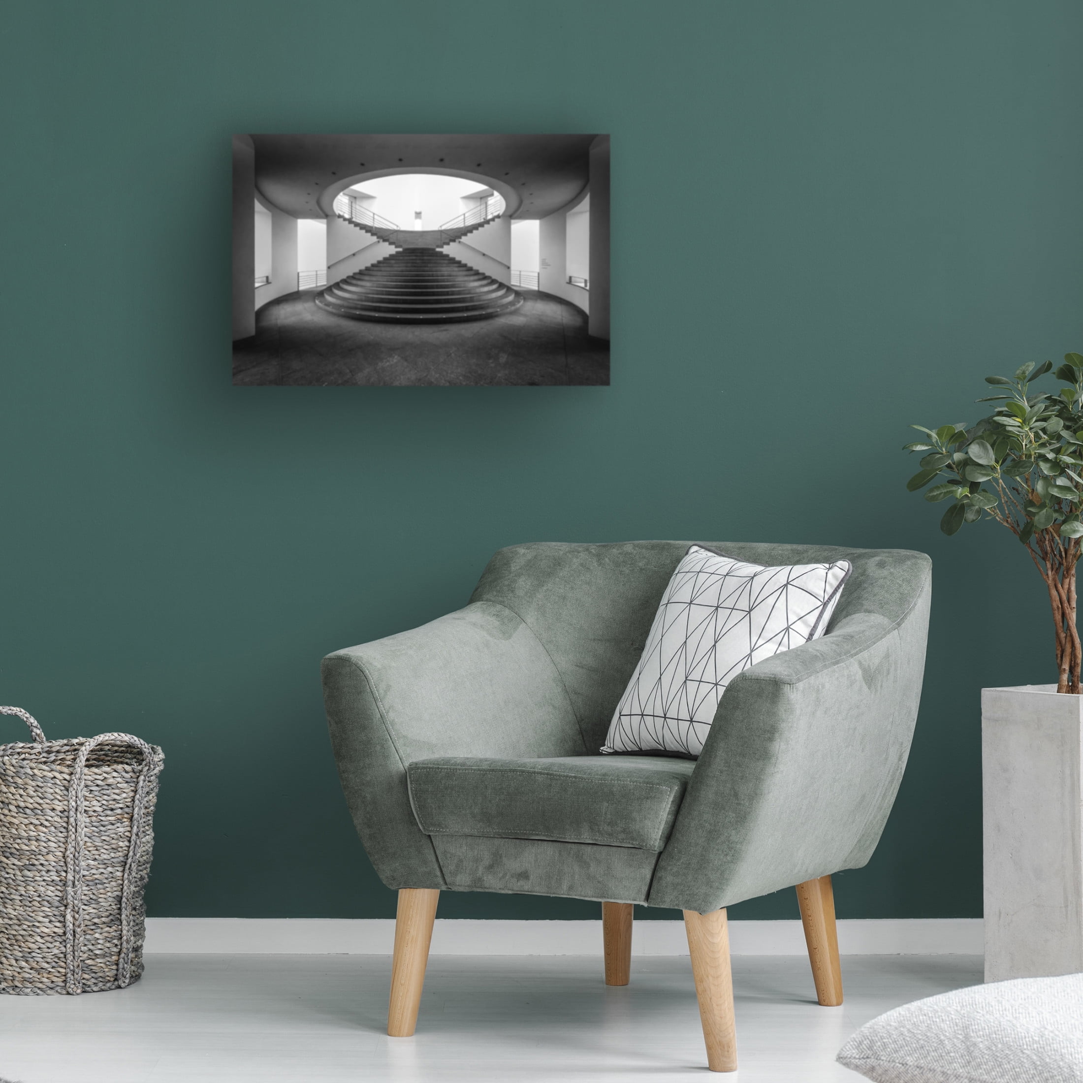 Canvas Wall Art - Luc Vangindertael laGrange 'New Baroque' Wall Art for Living Room, Bedroom, or Office Décor by Trademark Fine Art - 19 x 12 Inches