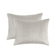thumbnail image 4 of Holiday Time 3-Piece Velvet Channel Quilt Set, 4 of 5