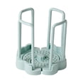 thumbnail image 3 of Escurreplatos plegable y estable para encimera de cocina y comedor. Verde, 3 of 9