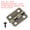 Copper, variant on Uxcell Small Butt Hinges 0.7 inch Jewelry Box Hinge with Screw for Jewelry Wooden Boxes Black 12 Pack