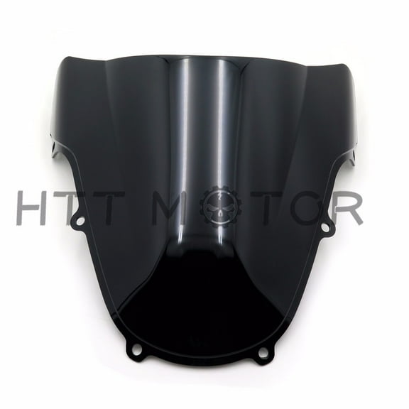 HTTMT- Black Windshield Windscreen For SUZUKI GSXR 600 GSX-R 750 01-03 GSXR 1000 01-02