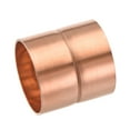thumbnail image 3 of Uxcell 42mm Straight Copper Pipe Coupling Connecting Adapter Solder Connection for Plumbing, 3 of 5