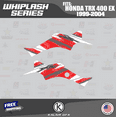 thumbnail image 3 of Kalair GFX Graphics Kit for Honda ATV TRX400EX (1999-2004) Whiplash Series, 3 of 5