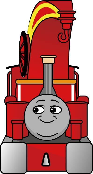 Thomas and friends party theme decorative stick character.