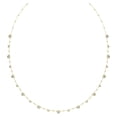 thumbnail image 1 of Collar Swarovski Imber Strandage con cristales transparentes en tono dorado, 1 of 6