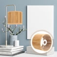 thumbnail image 1 of BRIGHTFUFU vintage lamp shade Bamboo Light Diffusion Rounded Square Beige for Floor Lamp 1 Pcs, 1 of 8