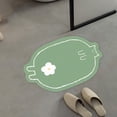 thumbnail image 4 of Soft Cats Shaped Bathroom Rug Non Slip Floor Mat For Bedroom Living Room Comfortable And Environmentally Safe Easy To Clean And Maintain, 4 of 6