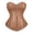 Gold, variant on Xijirk Women Corset Waist Trainer Strapless Sweetheart Neck Zip Front Gothic Club Night Out Party Wear,Light Gray,XS