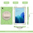 thumbnail image 3 of Allytech Galaxy Tab A7 10.4" Case with Screen Protector, SM-T500 T505 T507 Case, Shock-absorbing Rugged Kickstand Hand Strap Defender Case Cover for Samsung Galaxy Tab A7 10.4" T500, Matchagreen, 3 of 9