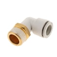 thumbnail image 4 of Adaptador De Conector De Tubos De Plástico Latón NPT Rosca De ángulo Codo Neumático SKQ2L16-06-S Gloria Conector neumático, 4 of 5