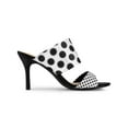 thumbnail image 3 of BLISSFUL STEP Women's Printed Stiletto Heels Slides Sandals, 3 of 7