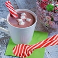 thumbnail image 7 of Candy Cane Spoons Peppermint Flavored Party Favors Treats Sweet Goodies Bag Fillers Christmas Holiday Stocking Stuffers Gift Snack for Hot Chocolate Coffee Picnic Supplies 2.54oz, 18Ct - Pack of 4, 7 of 7