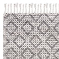 thumbnail image 5 of SAFAVIEH Natura Aifric Braided Diamonds Area Rug, Charcoal, 6' x 6' Square, 5 of 7