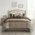 thumbnail image 4 of Home Essence Overland 7 Piece Faux Suede Comforter Set, 4 of 6