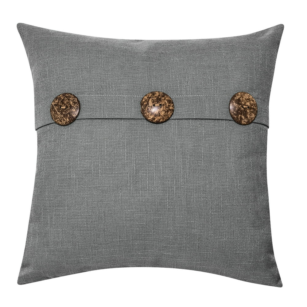 Better Homes & Gardens Feather Filled Three Button Decorative Throw