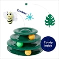 thumbnail image 3 of pack of 2 - Frisco Bee & Leaf Cat Tracks Cat Toy with Catnip, 3 of 5
