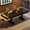 Black, variant on Gaderth Wood Dining Table For 6-8 With 2 Large Drawers, 70.86" Long Farmhouse Dining Table Rectangular Kitchen Dining Table & Thick Table Top For Big Family, Dinette, Office