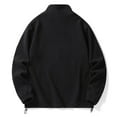 thumbnail image 4 of Polar Sweatshirt High Collar Hooded Mens Autumn And Winter Solid Color Pullover Sweatshirt Jacket, 4 of 4