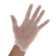 Royal General Purpose Vinyl Disposable Gloves, Medium, Package of 100