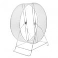 thumbnail image 3 of Jouet Rouleau Roue Hamster Silencieux Robuste Rond Amusant à Jouer et à Courir avec Support Roue de Jogging Hamster Roue d'Exercice de Course pour Gerbille, Rat Diamètre 32 cm, 3 of 8