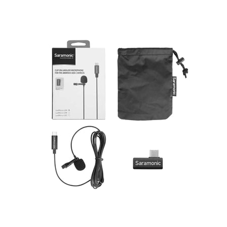 Saramonic LavMicro U3A Lavalier Mic w/ 6.6  USB-C Cable & 90 Adapter for iPhone 15  Android  iPad & Computers price history on PriceWatchPro
