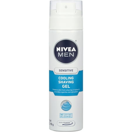 NIVEA Men Sensitive Cooling Shaving Gel 7 oz. (Best Shaving Gel For Men)