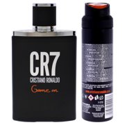 CR7 Game On Kit by Cristiano Ronaldo for Men - 2 Pc Kit 1.7oz EDT Spray, 6.8oz Body Spray