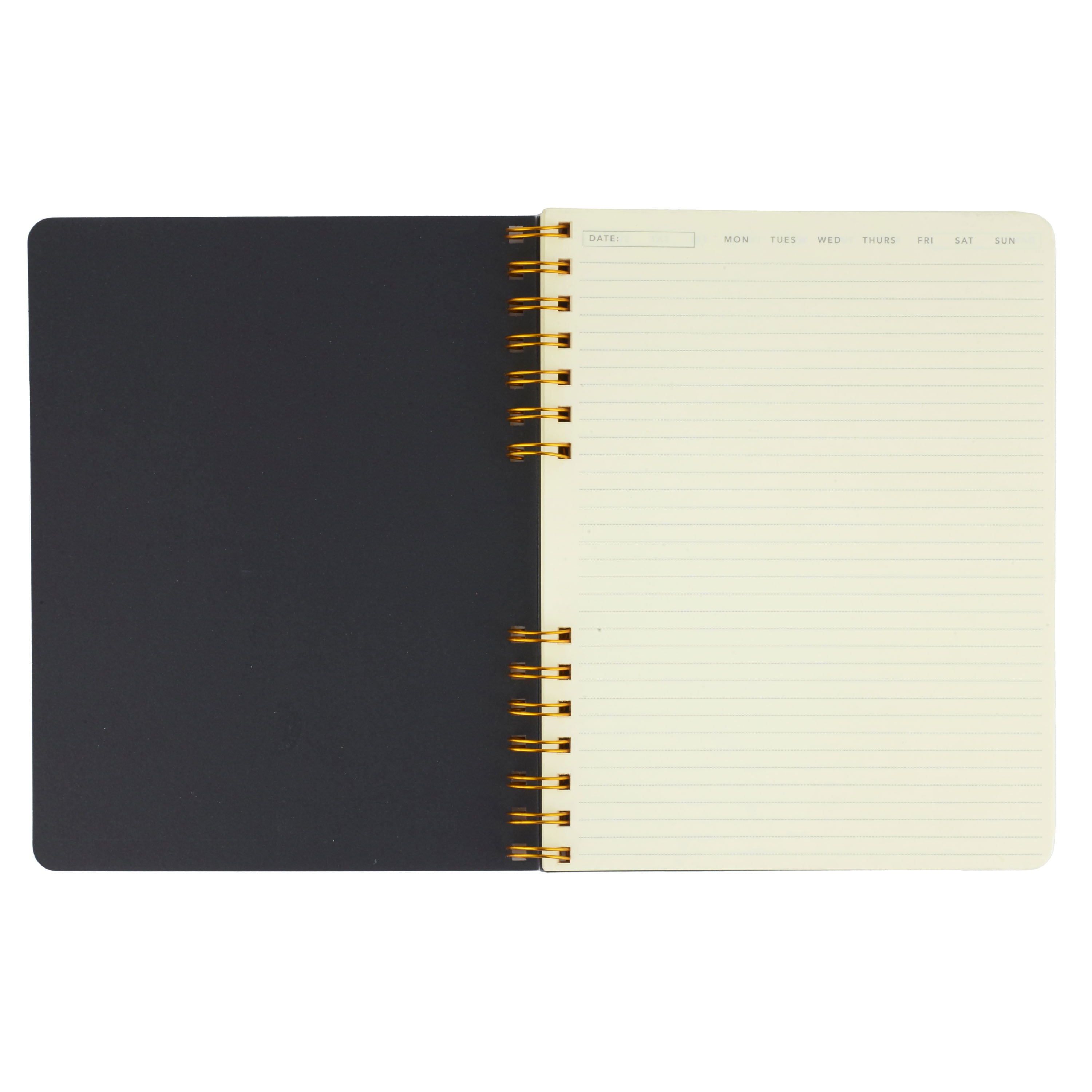 U Style Antimicrobial Linen Textured Hard Cover Journal with Microban, 7.75" x 10", Brown, 200 Pages