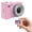 Pink, variant on W & O Q15 Mini Key Charm 1 MP CCD Compact Digital Camera, Black