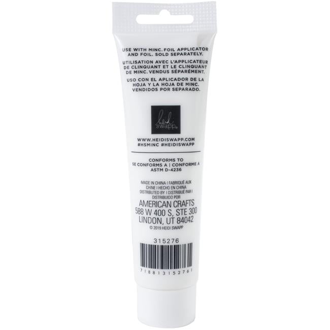 American Crafts HS315276 3 oz Minc Texture Paste, White