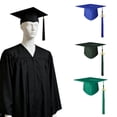 thumbnail image 2 of Hioecau Matte Graduation Cap with 2026 Tassel Adjustable Elastic Unisex Graduation Cap for High School Middle School College Ceremony, 2 of 8
