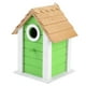 thumbnail image 1 of Parakeet Nests Box Wooden Bird Parrots House Budgie Nesting House Cockatiel Breeding Parrots Mating Box Outdoor Garden Balcony Decoration for Cockatiel Lovebirds Birds Aviary Cage ANGGREK Otros, 1 of 8