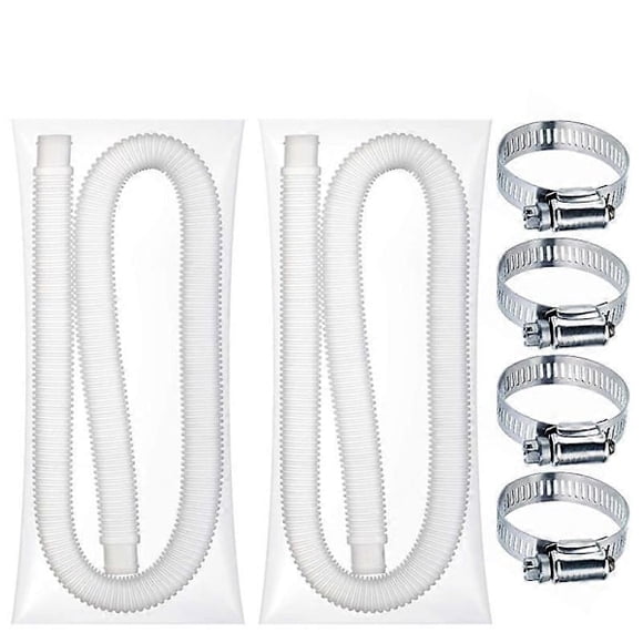 2-pack Hoses 4-pack Button Pool Replacement Hose Pool Pump Replacement Hose Filter Pump Hose