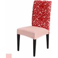 thumbnail image 6 of Chair Covers for Dining Room Set of 6,Christmas Santa Claus Elk Stretch Seat Protector Removable Washable Chairs Slipcovers for Kitchen Banquet Wedding Hotel,Red Black Buffalo Plaid, 6 of 6