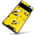 thumbnail image 2 of Skinit Cartoons Tweety Bird Super Sized Pattern Google Pixel 6 Pro Clear Case, 2 of 4