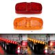 thumbnail image 2 of 4Pcs 12V 0.2W Universal 10LEDs Light Side Marker Truck Lorry Indicator Lamp Amber, 2 of 3