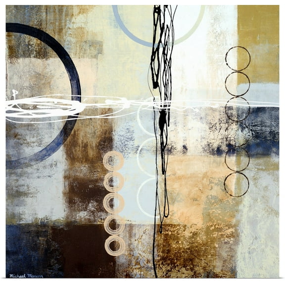 Great BIG Canvas | Rolled Michael Marcon Poster Print entitled Intersections II