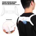 thumbnail image 2 of LYUMO Upper Back Brace,Posture Corrector,Posture Corrector Breathable Shoulder Back Straightener Adjustable Upper Back Brace, 2 of 8