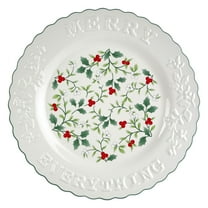 Pfaltzgraff Winterberry 12 in Stoneware Share Serving Platter Merry Everything
