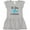 AC-Heather Grey, variant on Inktastic 1st Day of Preschool Mermaid Girls Toddler Dress