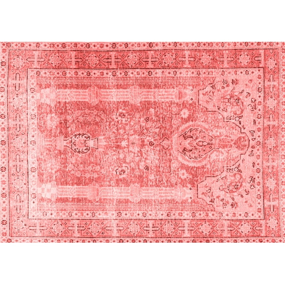 Ahgly Company Indoor Rectangle Persian Red Traditional Area Rugs, 2' x 3'