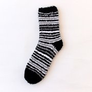 Socks Thermal Socks For Womens Coral Fleece Socks Stripe Socks Colorful Lightweight Athletic Socks Casual Socks Winter Socks Plaid Print Socks Sports Socks