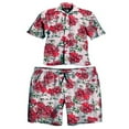thumbnail image 2 of Stylish Matching Set  Men‘s Printed Shirt and Shorts for Hawaii, 2 of 9