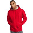 thumbnail image 1 of Champion Mens Powerblend Fleece Pullover Hoodie, L, Team Red Scarlet, 1 of 3