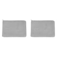 thumbnail image 2 of 2Pcs Reusable Microfiber Dish Drying Mat, Fast Drying Pad for Kitchen Counter Dishes Utensils, Machine Washable Drainer Mat, 12X16In (Grey), 2 of 5